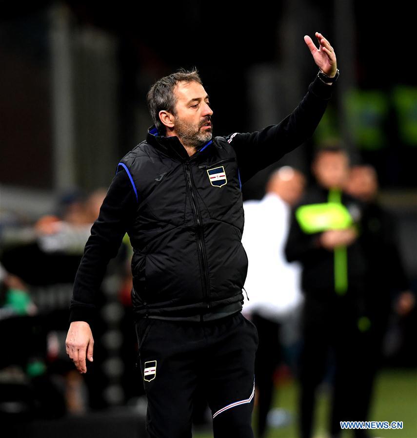 (SP)ITALY-GENOVA-SOCCER-ITALIAN CUP-SAMPDORIA VS AC MILAN