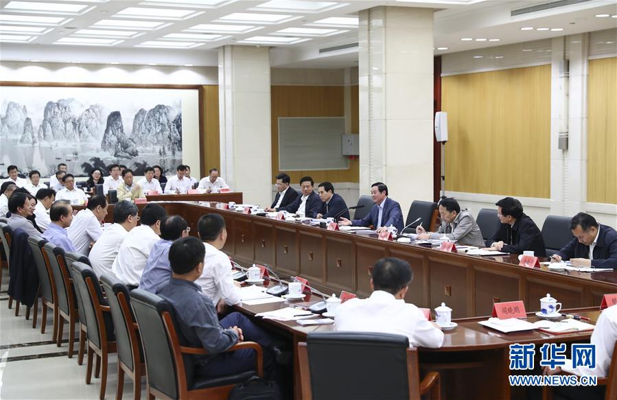 9月21日，中宣部在北京召開中央媒體駐外機構(gòu)外宣工作座談會。中共中央政治局委員、中央書記處書記、中宣部部長劉奇葆出席座談會并講話。新華社記者 謝環(huán)馳 攝 