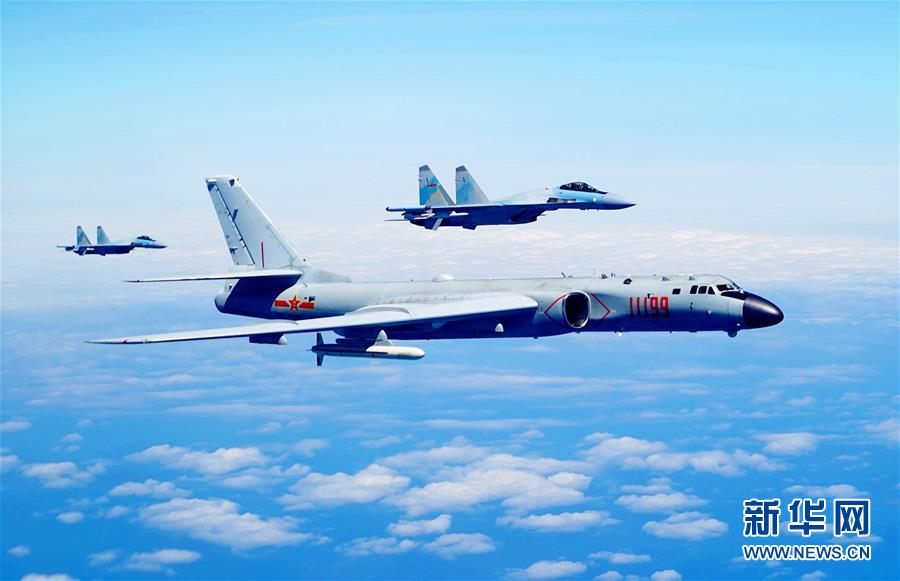 （圖文互動(dòng)）（1）空軍發(fā)布宣傳片展現(xiàn)殲-20、蘇-35、轟-6K海上新航跡
