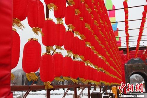 資料圖：年味兒濃郁。蒼雁 攝