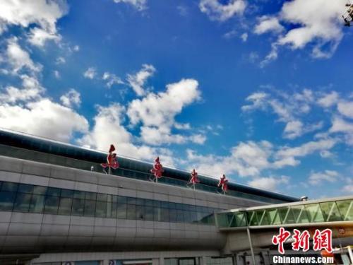 資料圖：烏魯木齊國際機場。 新疆機場集團供圖