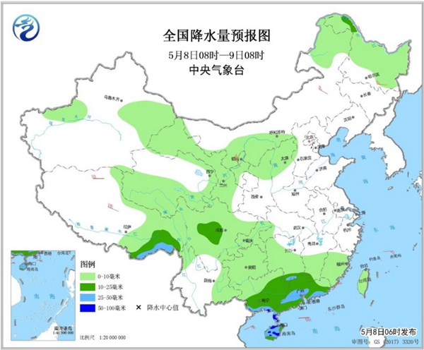 冷空氣要撤啦！今日全國降水整體弱 華南仍有強對流