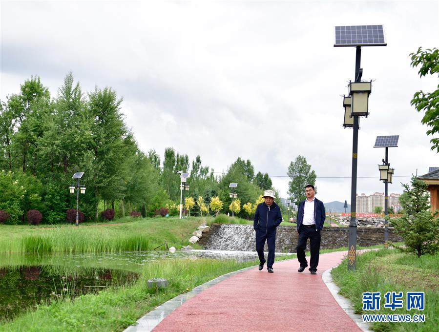 （圖文互動）（2）青海互助：送走污水，迎來碧波