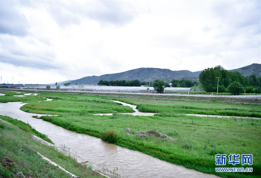 （圖文互動）（4）青海互助：送走污水，迎來碧波