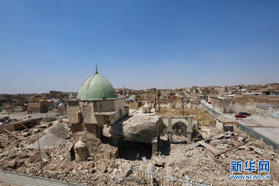 (國(guó)際·圖文互動(dòng))(3)通訊:中企員工愛心捐款助摩蘇爾老城民眾重燃生活希望