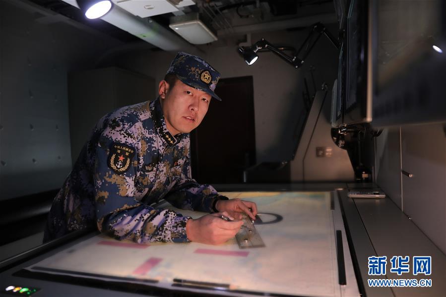 （新春走基層&middot;圖文互動）（2）&ldquo;我們的目標在視距之外，征途是星辰大海&rdquo;&mdash;&mdash;夜探國產(chǎn)首艘萬噸級驅逐艦南昌艦