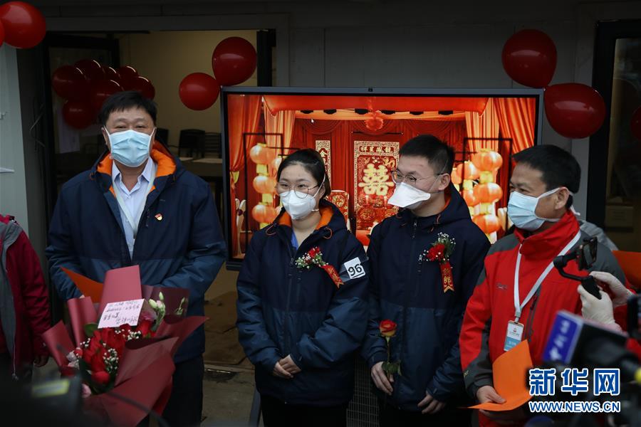 （抗疫一線醫(yī)務人員英雄群體·圖文互動）（5）合力護航生命之舟——遼寧、上海、廣東等醫(yī)療隊聯(lián)手決戰(zhàn)雷神山