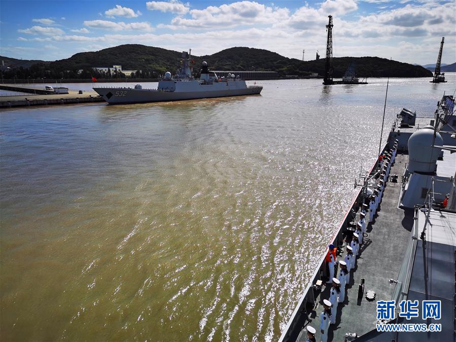 （圖文互動(dòng)）（2）中國海軍第35批護(hù)航編隊(duì)凱旋