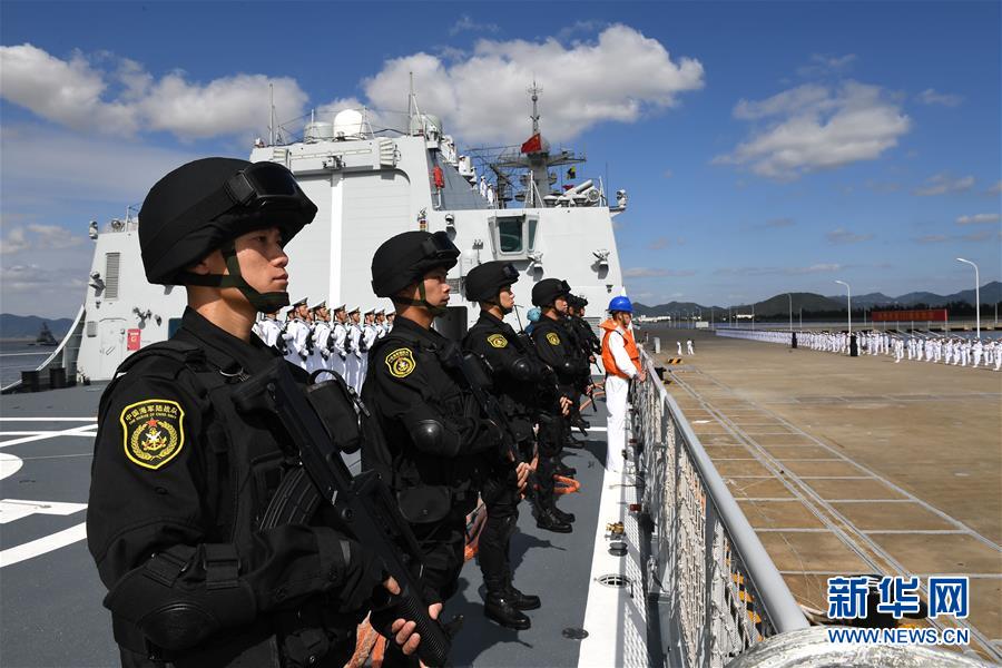 （圖文互動(dòng)）（3）中國海軍第35批護(hù)航編隊(duì)凱旋