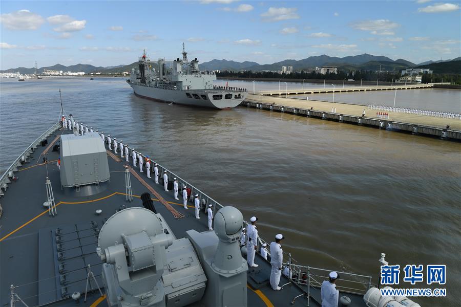 （圖文互動(dòng)）（4）中國海軍第35批護(hù)航編隊(duì)凱旋