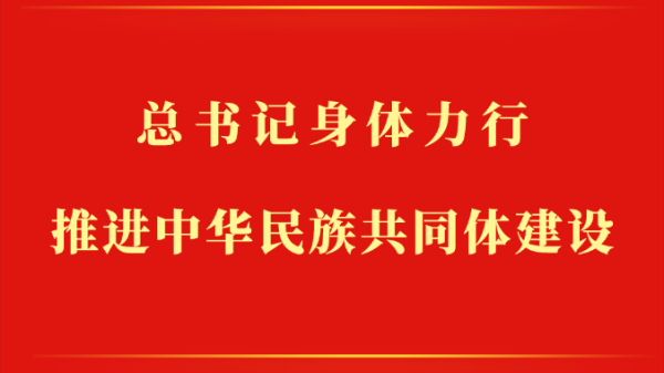 總書記身體力行推進(jìn)中華民族共同體建設(shè)