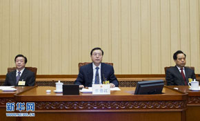 張德江出席十二屆全國(guó)人大常委會(huì)第七次會(huì)議閉幕會(huì)