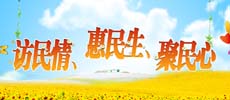 訪民情、惠民生、聚民心