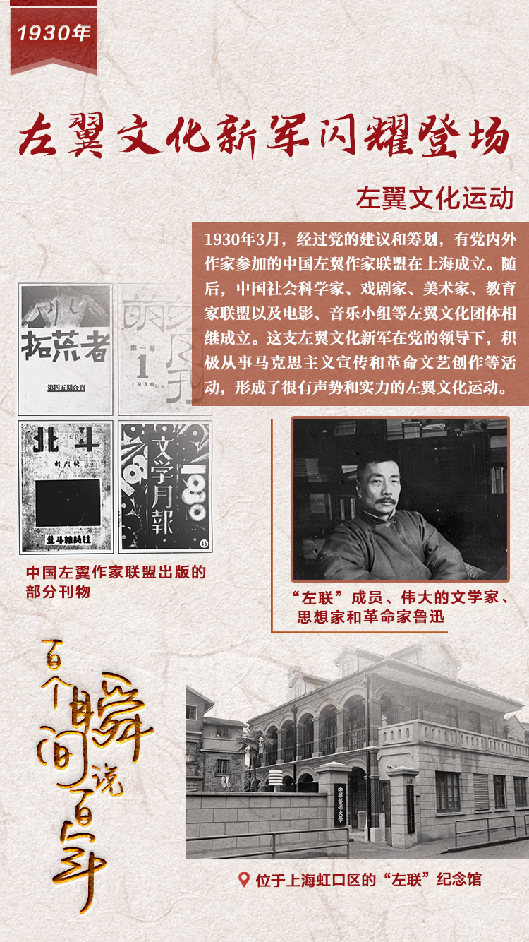 1930，左翼文化新軍閃耀登場(chǎng)