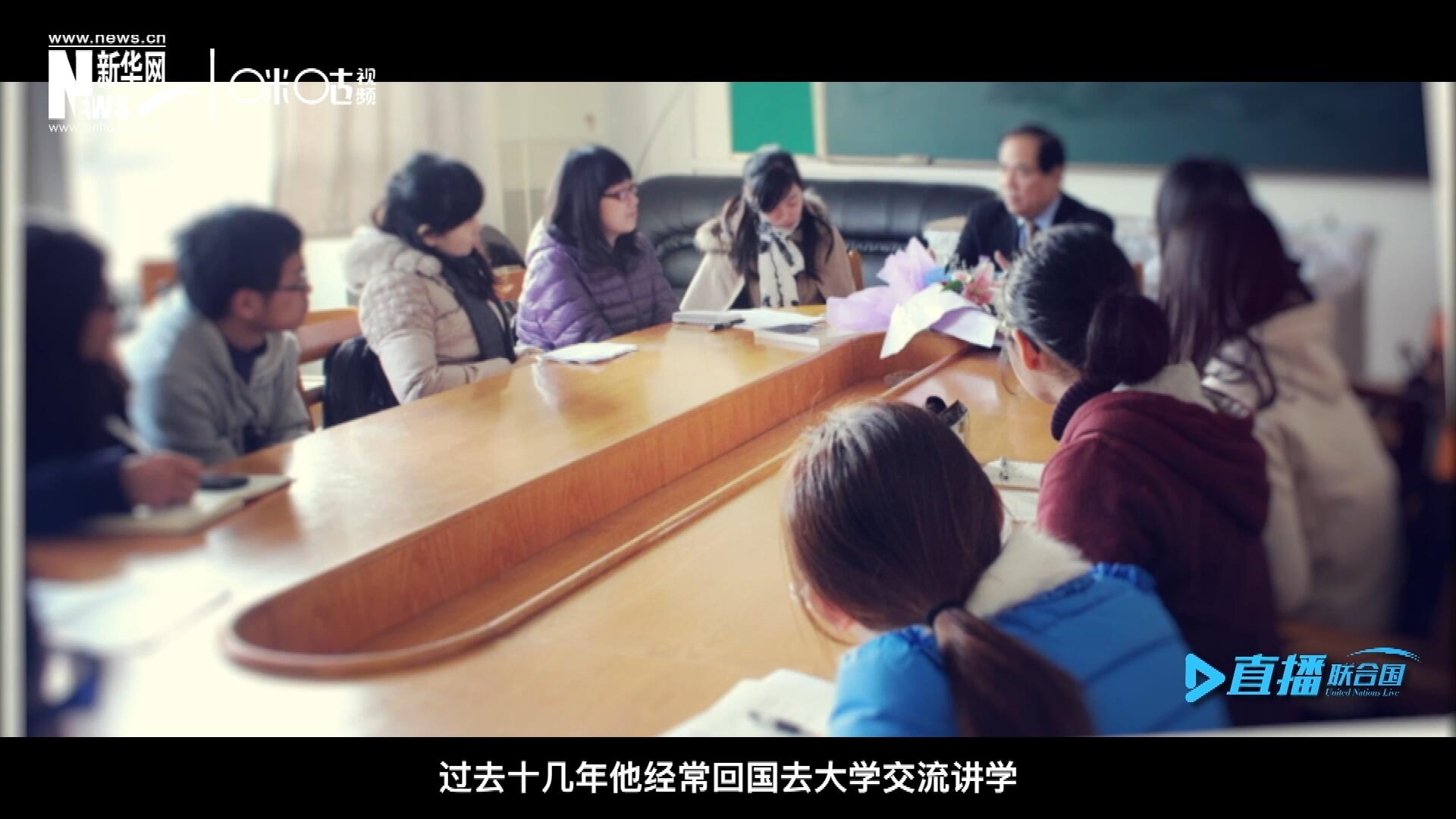 過(guò)去十幾年陳峰經(jīng)?；貒?guó)去大學(xué)交流講學(xué)，給年輕人分享他學(xué)習(xí)、工作和生活的故事。