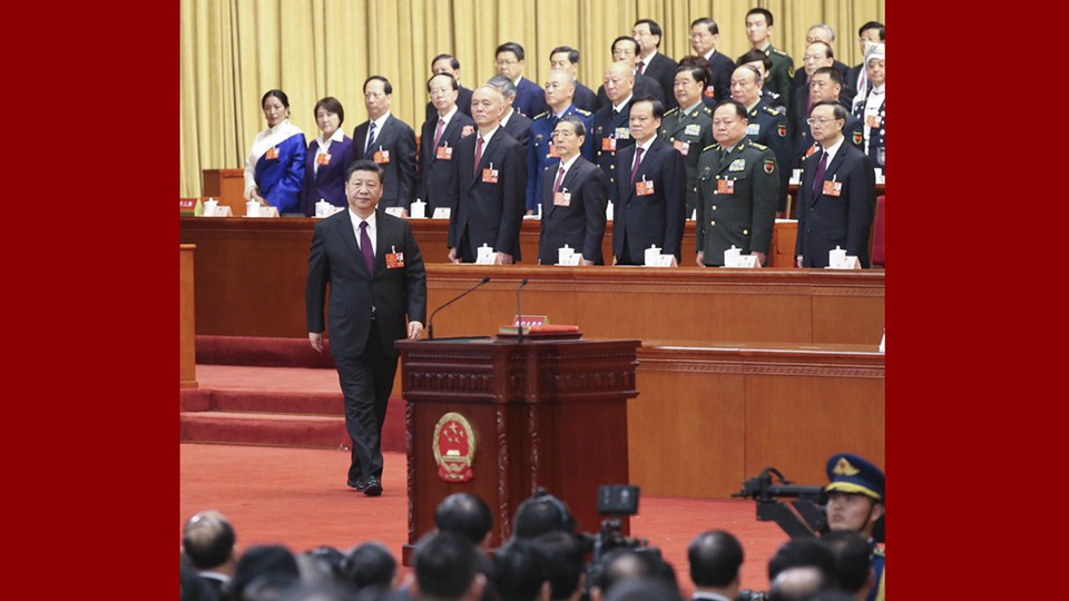 習(xí)近平當(dāng)選國(guó)家主席、中央軍委主席