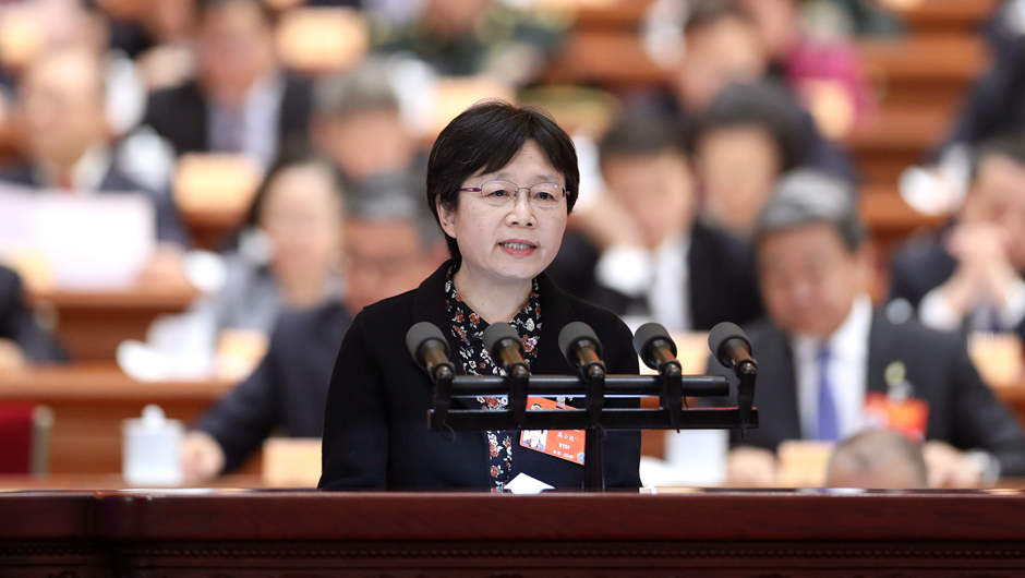 民革中央副主席、上海市委會(huì)主委，上海市人大常委會(huì)副主任 高小玫