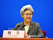 十二屆全國人大三次會(huì)議副秘書長、發(fā)言人傅瑩