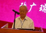 中國(guó)社科院旅游研究中心創(chuàng)始人、名譽(yù)主任張廣瑞做主題演講