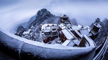 追夢足跡｜武當：云繞仙山，雪落紫金