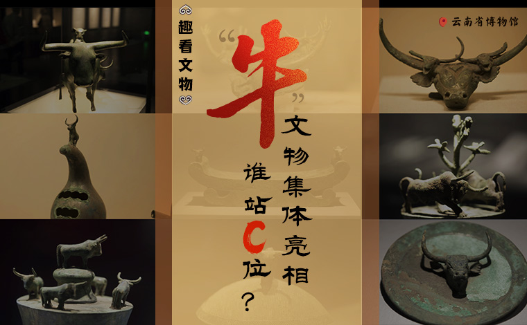 【趣看文物】“牛”文物集體亮相，誰站C位？