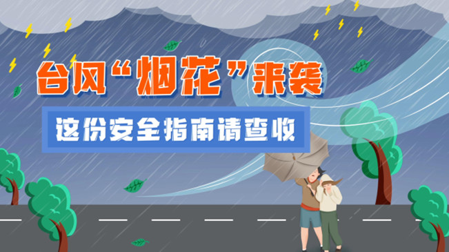 MG動畫：臺風(fēng)“煙花”來襲，這份安全指南請查收