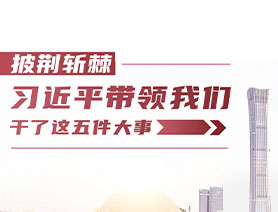 披荊斬棘！習(xí)近平帶領(lǐng)我們干了這五件大事