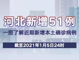 河北新增51例，一圖了解近期新增本土確診病例