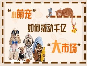 “小萌寵”如何撬動千億“大市場”？
